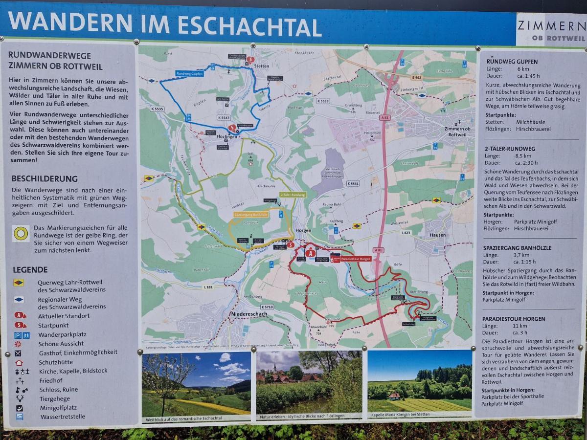 Apartamento Ferienglueck Im Schwarzwald Zimmern ob Rottweil Exterior foto